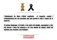 Dol oficial en tota la Comunitat Valenciana el dia 19 d'abril de 2020