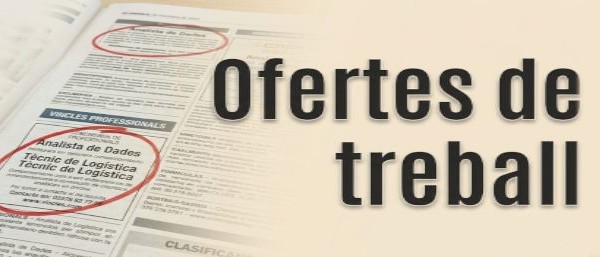 Anar a Ofertes de treball Banner Ofertes de treball